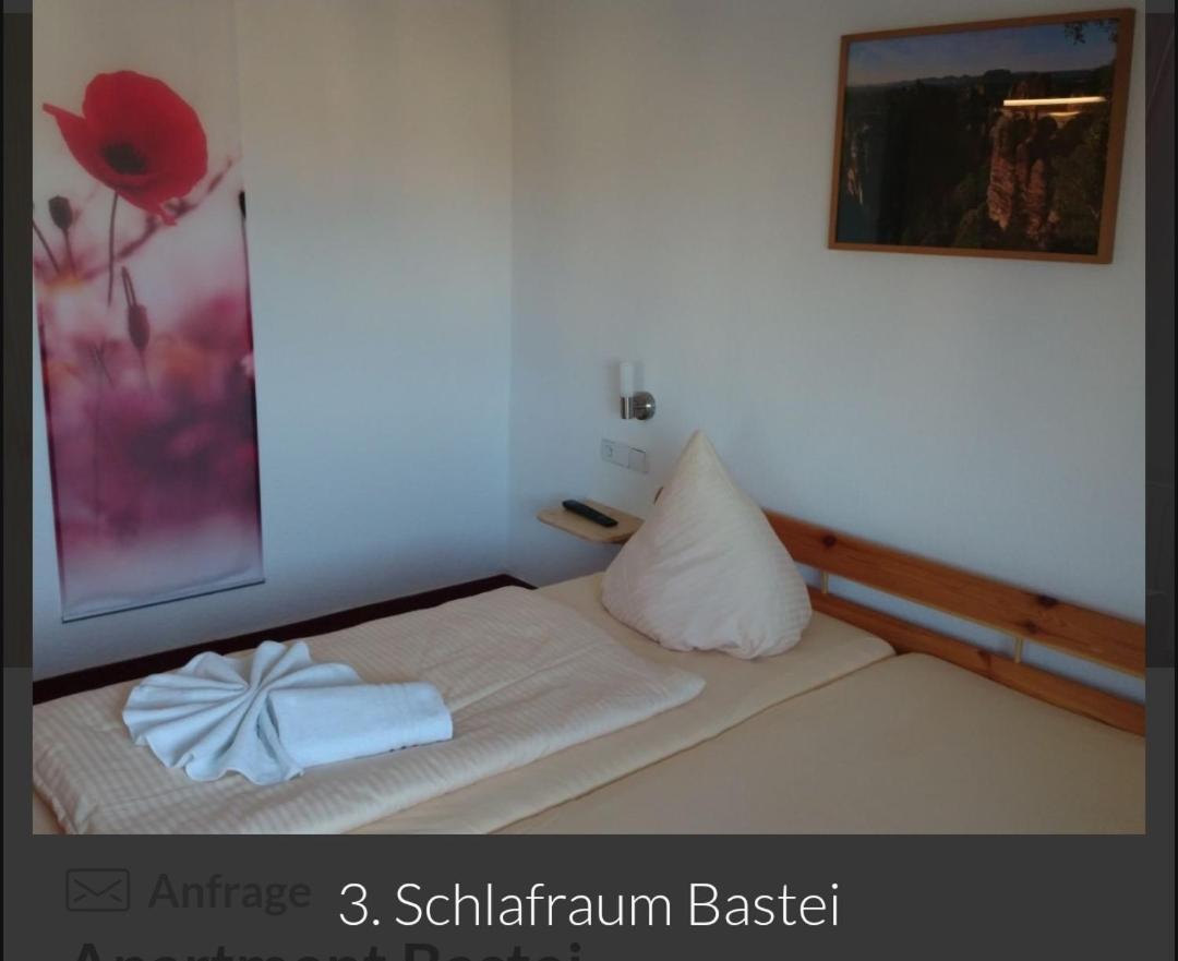 Guesthouse Elbsandstein App. Bastei Rathmannsdorf Buitenkant foto